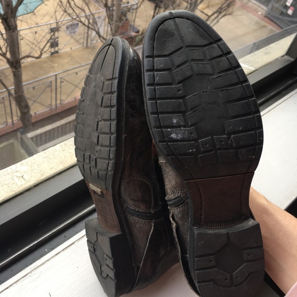 Vera Wang Lavender Moto boots 8 - Picture 6 of 7